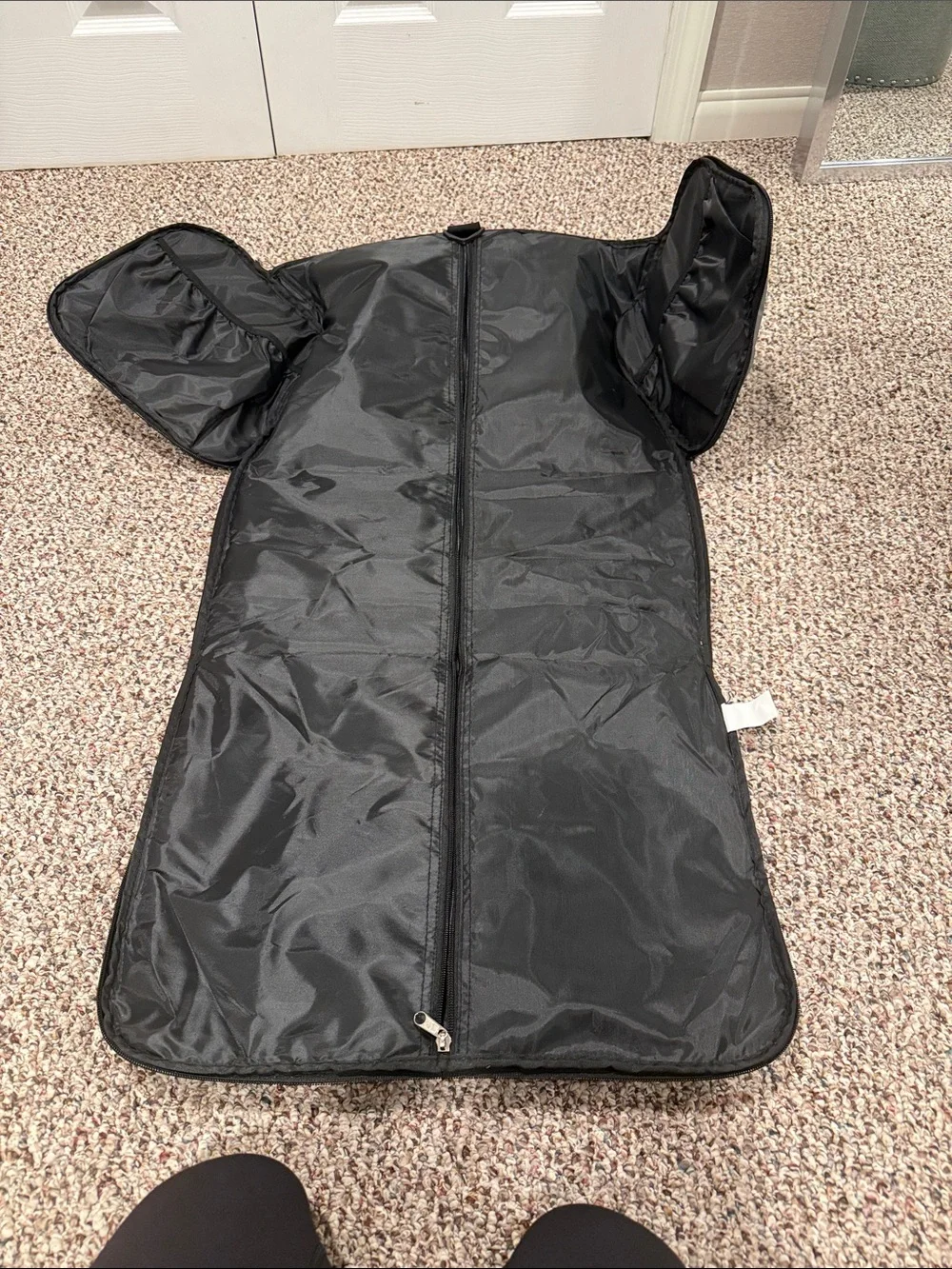 Grey Men's Travel Duffel Suit Bag